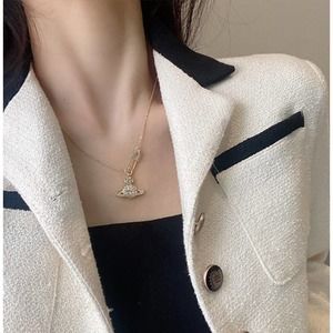 Geometry Necklace, Safety Pin Necklace